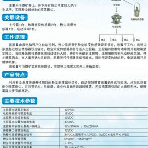 ZP127礦用自動(dòng)灑水降塵裝置（粉塵超限自動(dòng)噴霧）